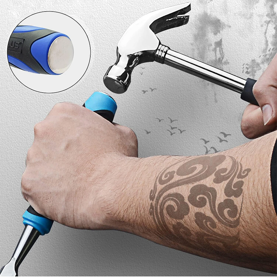 10-Piece Professional Wood Chisel Set | Chrome Vanadium Steel Carving & Carpentry Kit 5