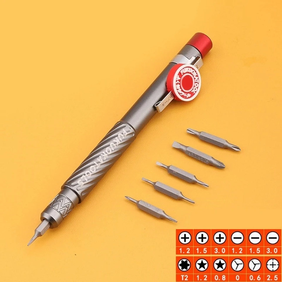 12-in-1 Precision Pocket Screwdriver Pen | Magnetic Aluminum Alloy Repair Tool 3