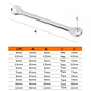 10-Piece Mini Metric Spanner Set | 4mm–11mm Portable Keychain Wrench Kit - thumbnail 5