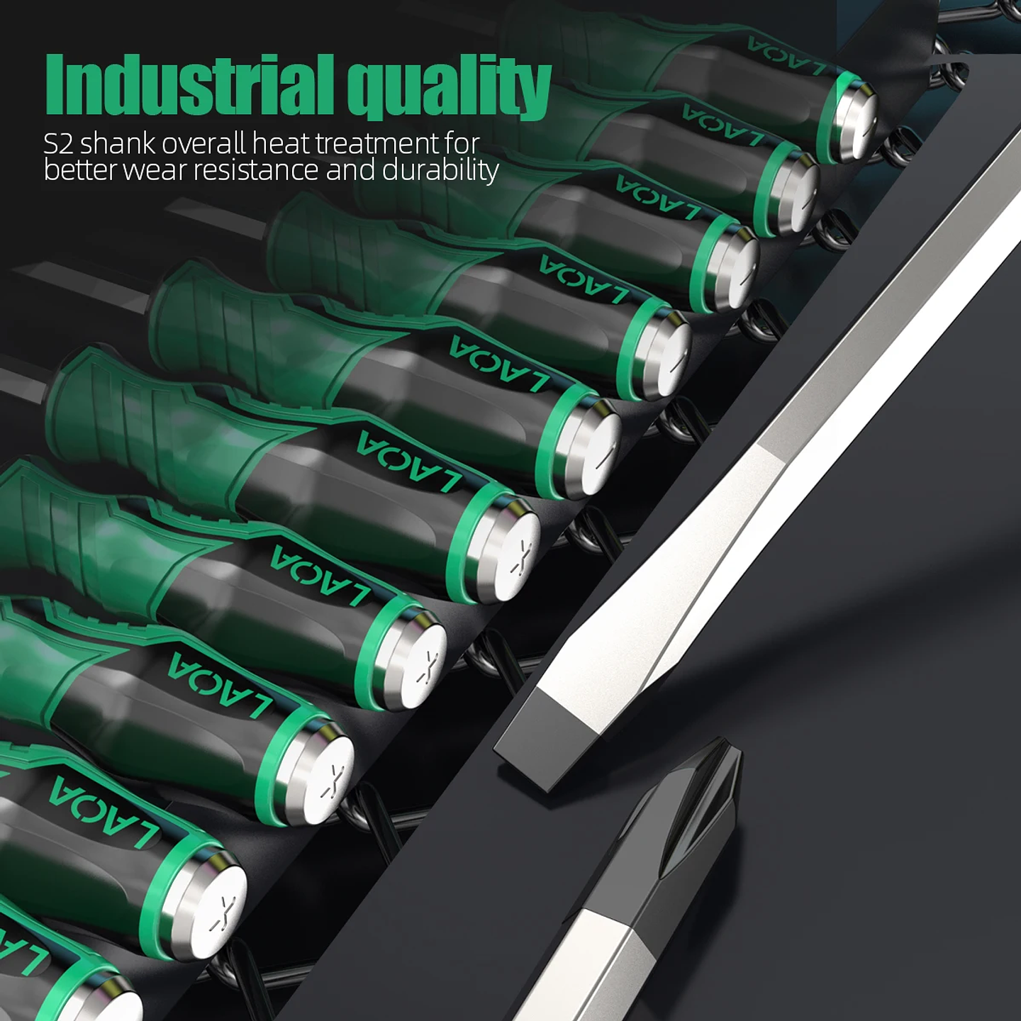 High-Precision Professional Screwdriver | Magnetic Non-Slip Industrial Hand Tool  2