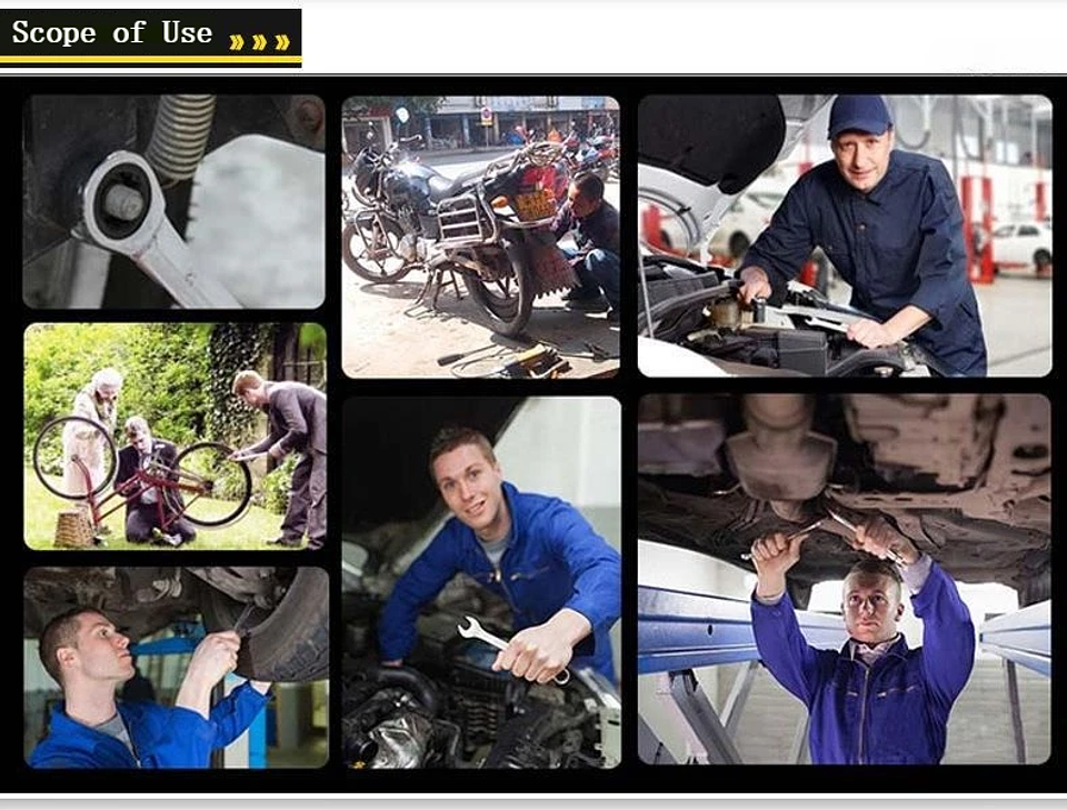 10-Piece Mini Metric Spanner Set | 4mm–11mm Portable Keychain Wrench Kit 6