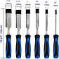 10-Piece Professional Wood Chisel Set | Chrome Vanadium Steel Carving & Carpentry Kit - thumbnail 6