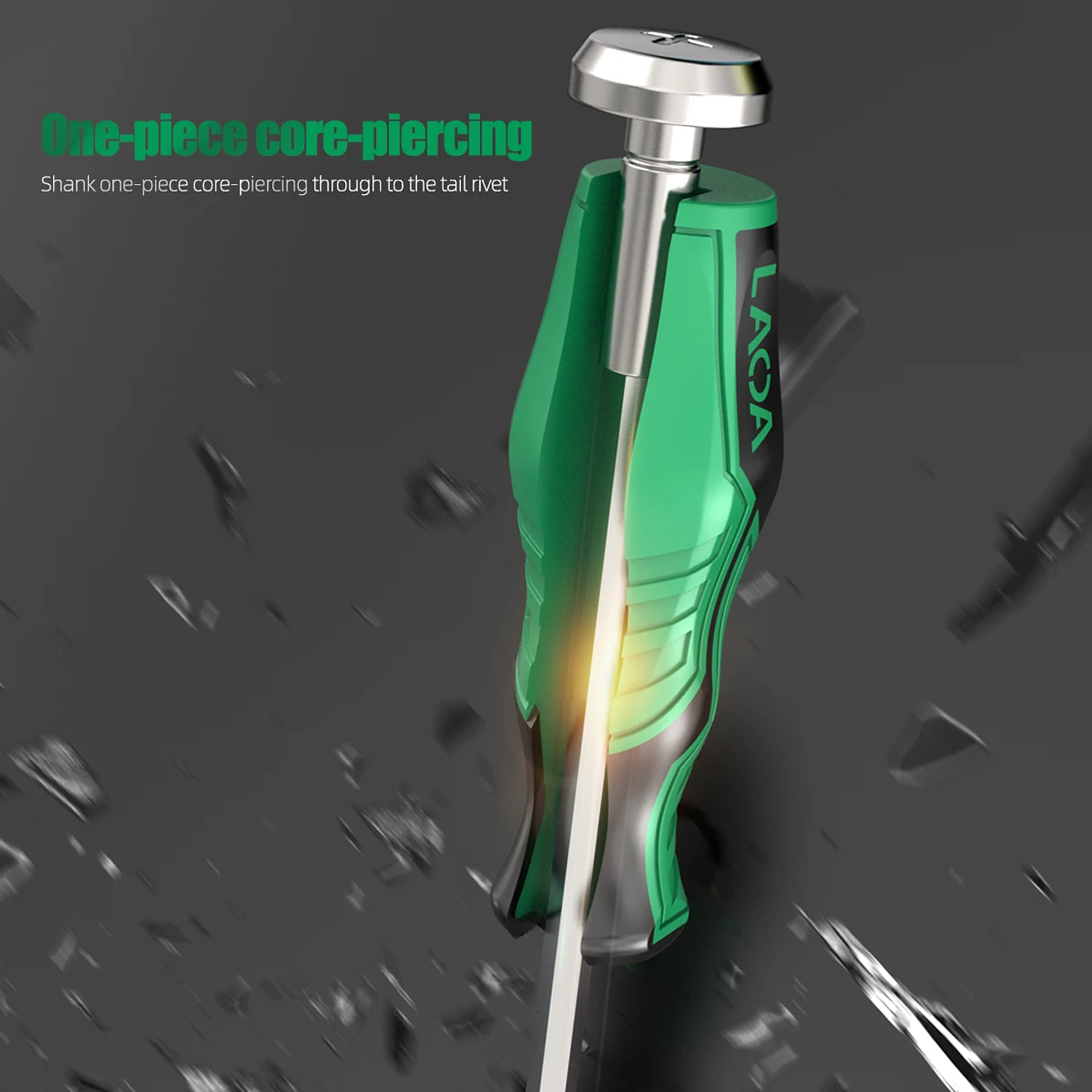 High-Precision Professional Screwdriver | Magnetic Non-Slip Industrial Hand Tool  3