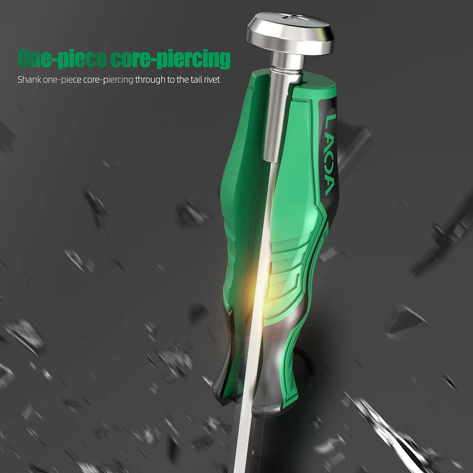 High-Precision Professional Screwdriver | Magnetic Non-Slip Industrial Hand Tool  3