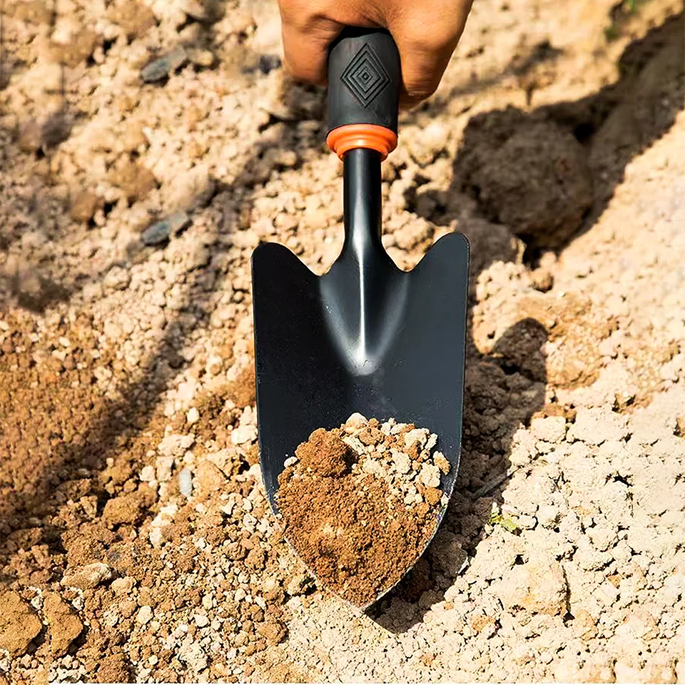 Heavy-Duty Garden Planting Shovel | Stainless Steel Digging & Transplanting Hand Tool 4