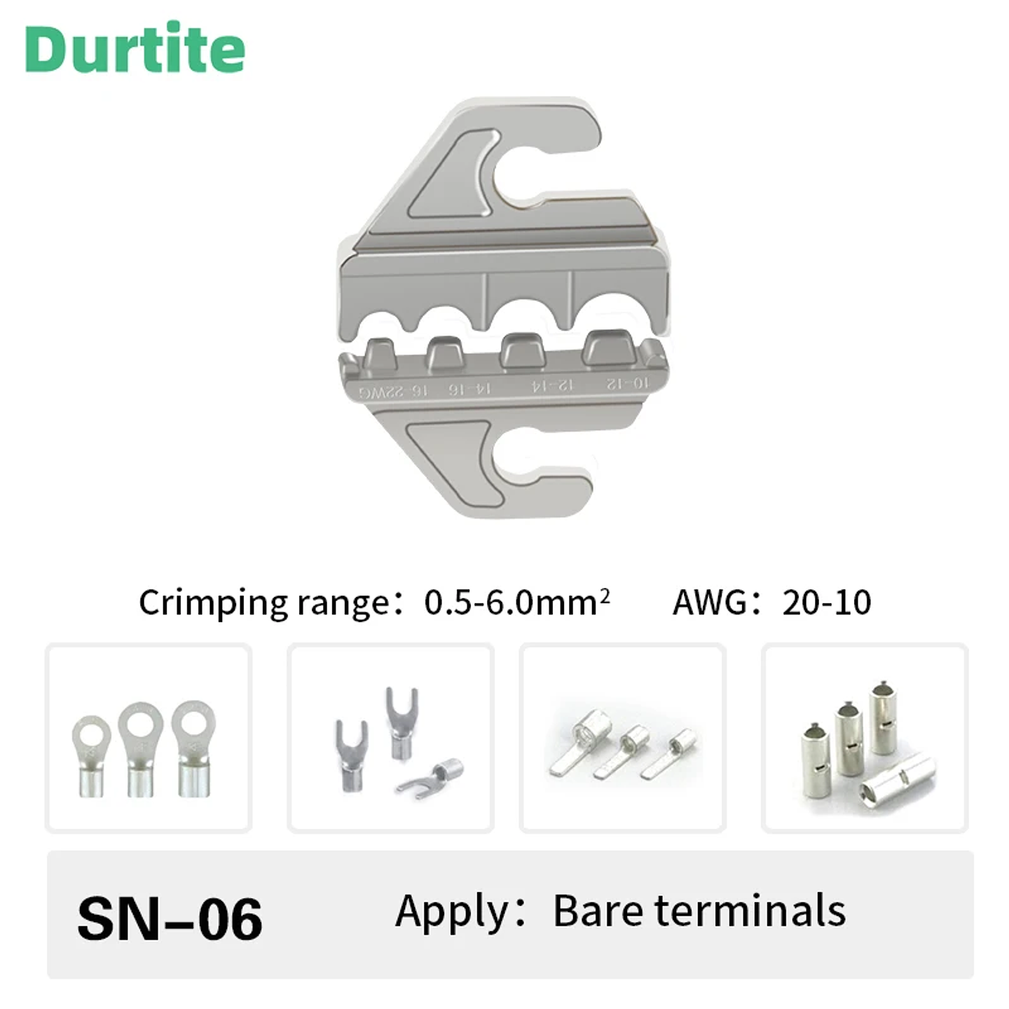SN-Series Professional Ratchet Crimping Pliers | European Style Precision Tool 7