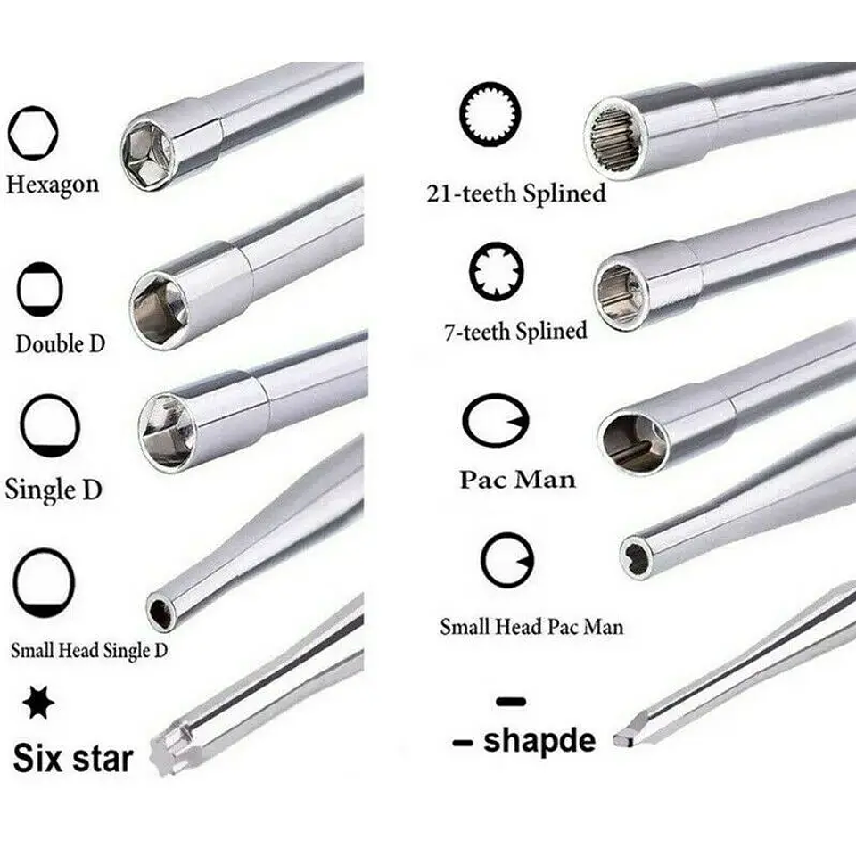 10-Piece Carburetor Adjustment Tool Kit | Precision Tune-Up Screwdriver Set for Chainsaws & Trimmers 6