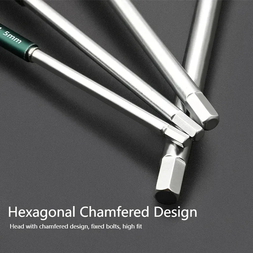 Heavy-Duty T-Handle Hex Key | High-Torque Carbon Steel Allen Wrench with Ergonomic Grip 5