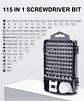 115-in-1 Precision Magnetic Screwdriver Set | Professional Cr-V Repair Toolkit - thumbnail 11