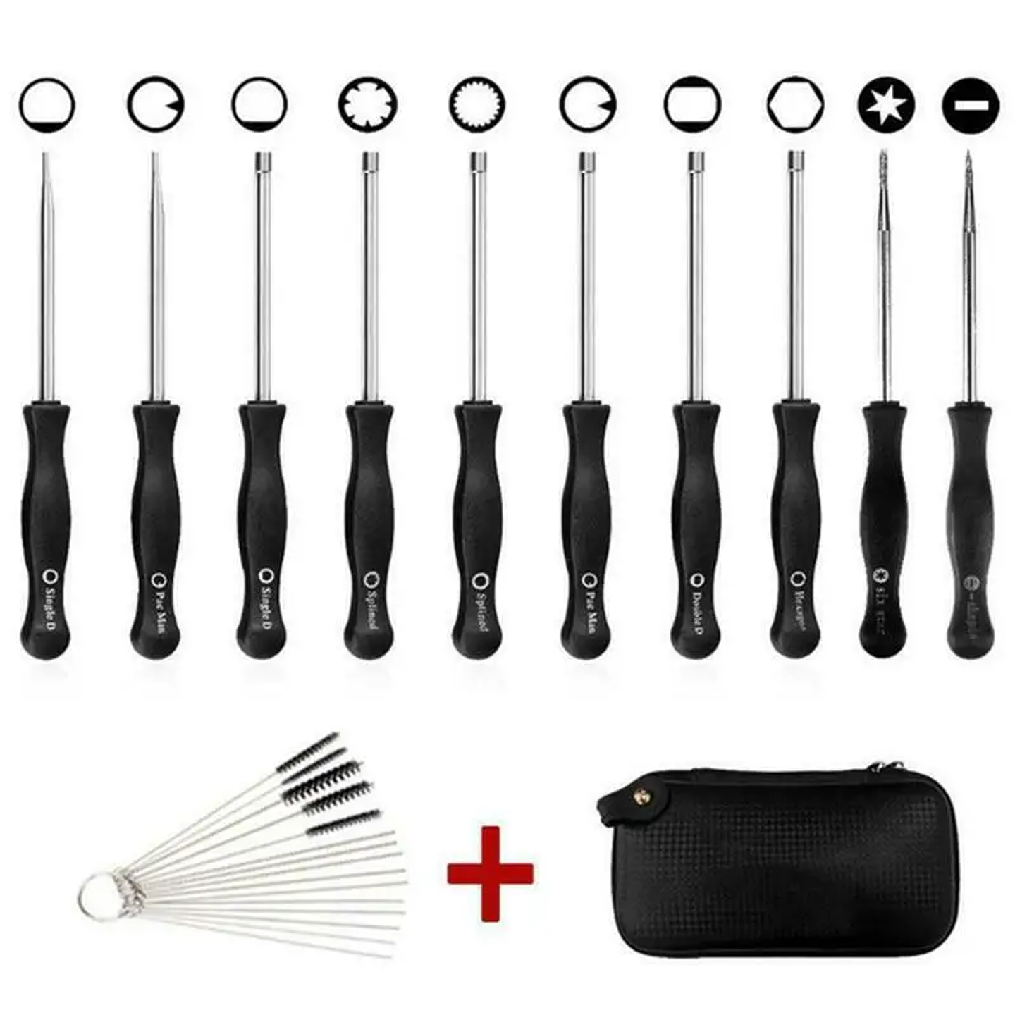 10-Piece Carburetor Adjustment Tool Kit | Precision Tune-Up Screwdriver Set for Chainsaws & Trimmers 7