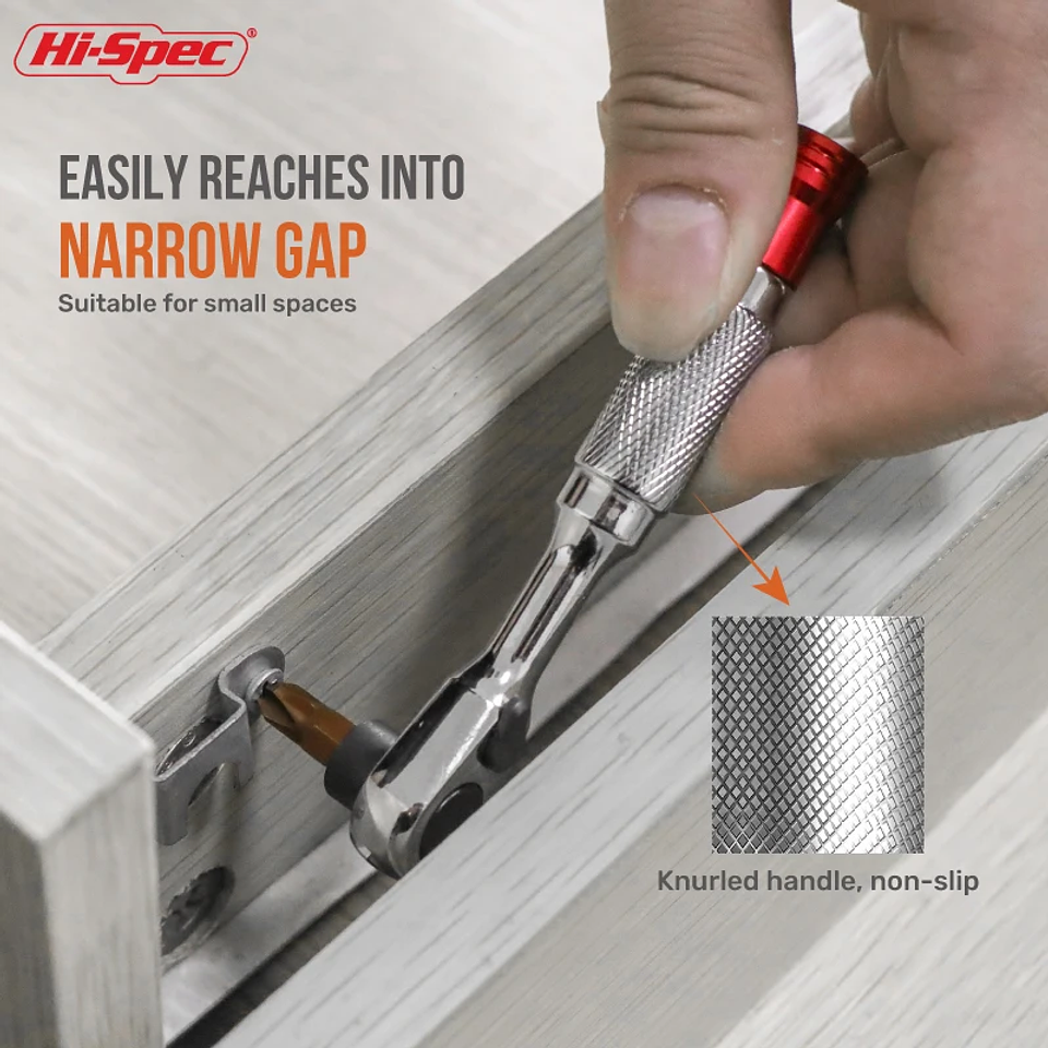 Hi-Spec Mini Double-Ended Wrench Set | Precision Cr-V Steel Spanners 4