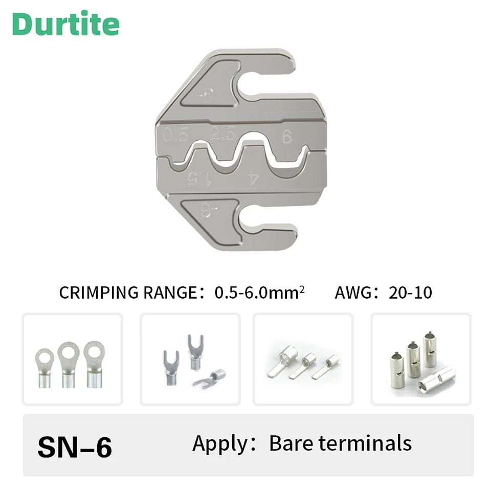 SN-Series Professional Ratchet Crimping Pliers | European Style Precision Tool 9