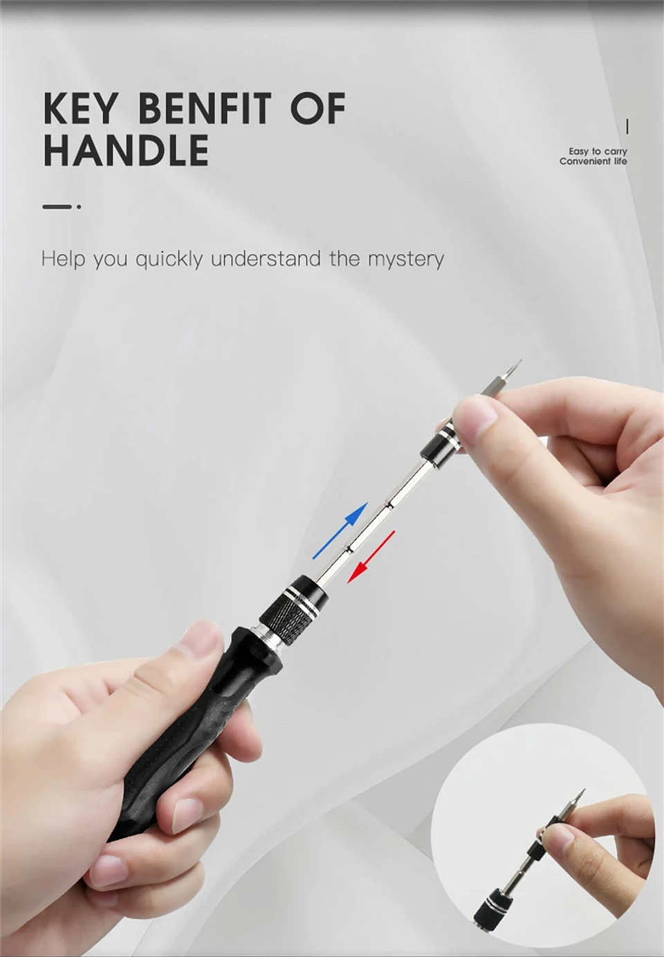 115-in-1 Precision Magnetic Screwdriver Set | Professional Cr-V Repair Toolkit 12