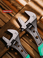 Industrial Adjustable Wrench | High-Strength Cr-V Precision Spanner - thumbnail 10