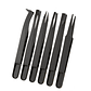 8-Piece Anti-Static ESD Plastic Tweezers Set | Precision PCB & Electronics Repair Kit - thumbnail 3