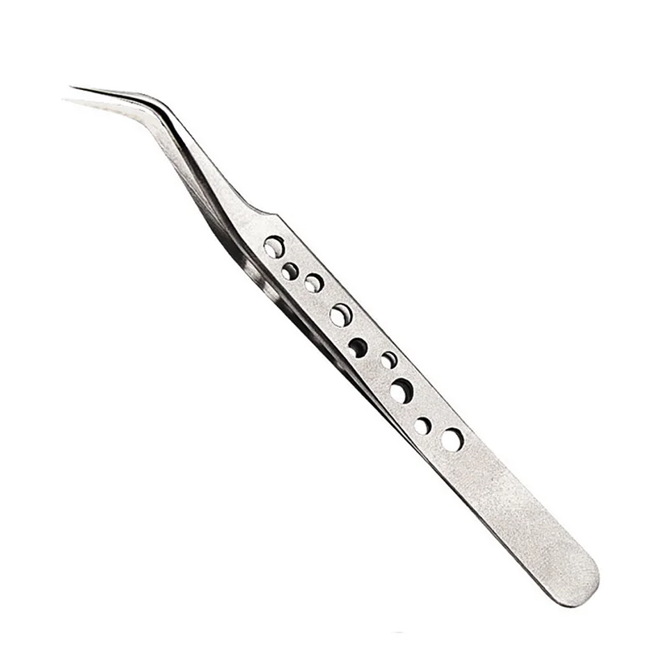 Professional Anti-Static Tweezers | High-Precision Stainless Steel Electronics Maintenance Tool 7