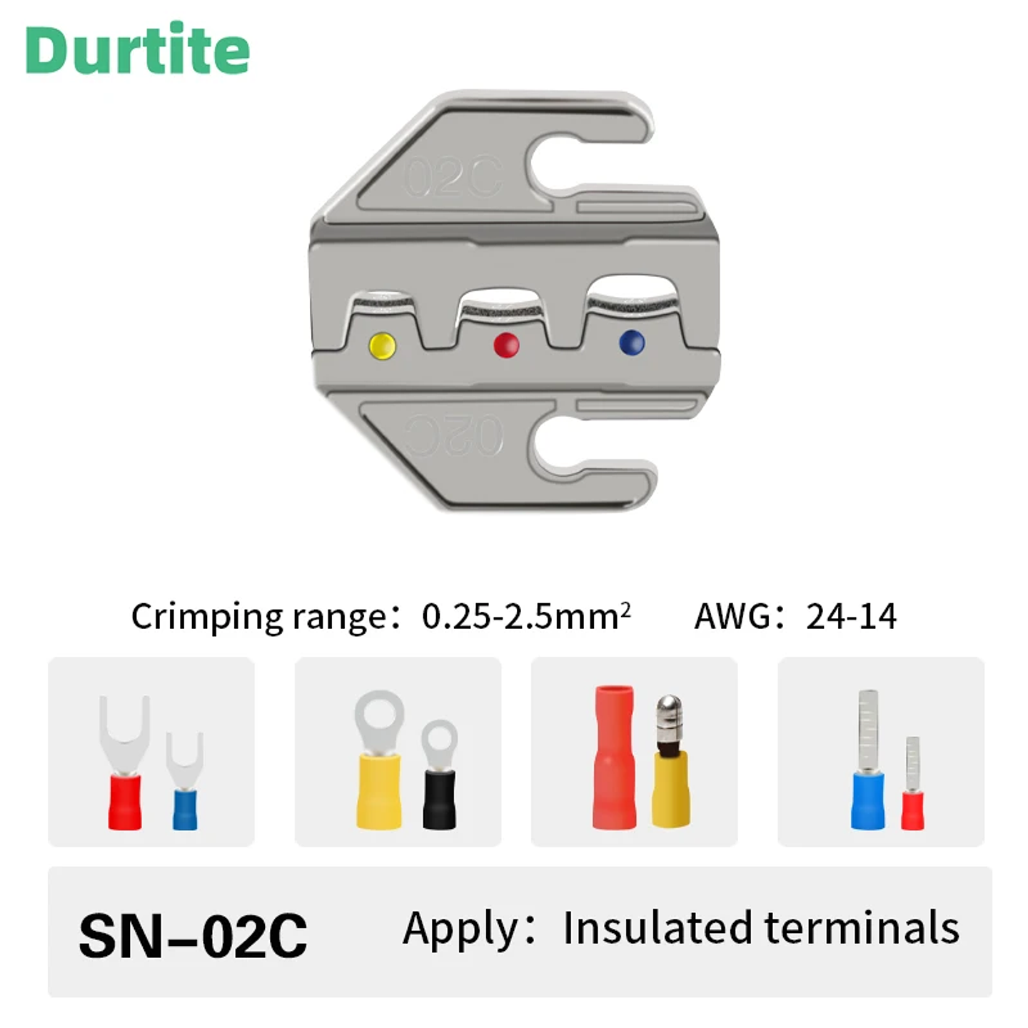 SN-Series Professional Ratchet Crimping Pliers | European Style Precision Tool 11