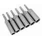 Magnetic Hex Nut Driver Set | 6.35mm Quick-Change Chrome Vanadium Steel Power Drill Bits - thumbnail 1