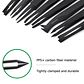 8-Piece Anti-Static ESD Plastic Tweezers Set | Precision PCB & Electronics Repair Kit - thumbnail 4
