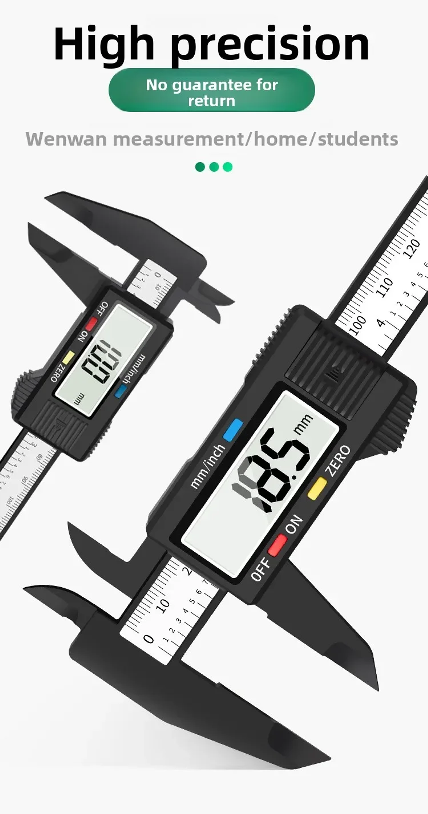 Digital LCD Vernier Caliper | 150mm High-Precision Electronic Gauge 11