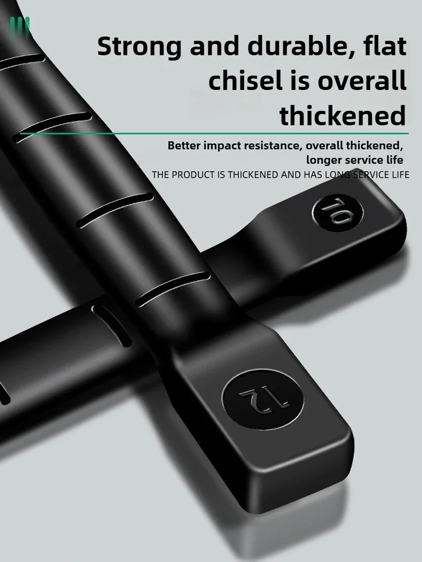 Professional Flat Head Woodworking Chisel | High-Strength Cr-V Alloy Steel Tool 13