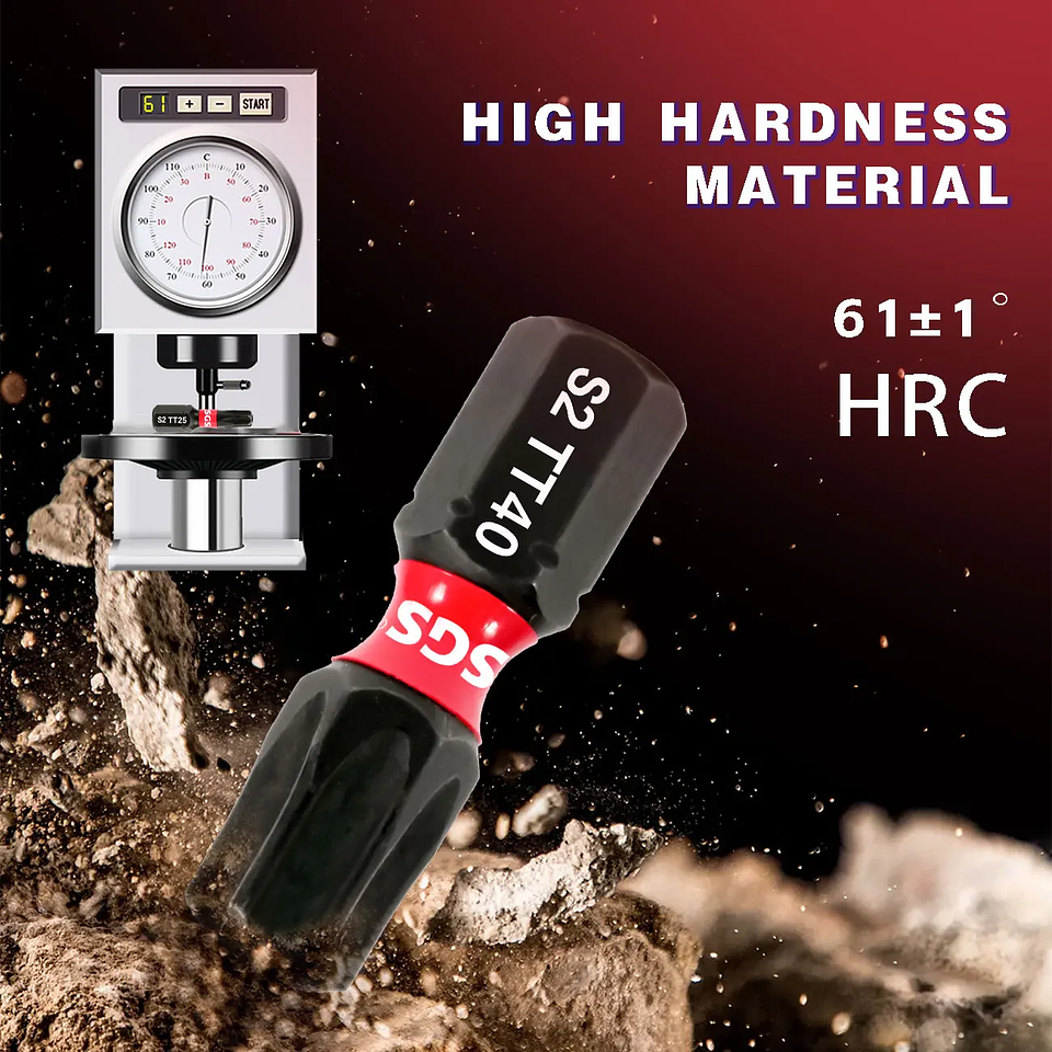 10-Piece Precision Security Torx Bit Set | S2 Alloy Steel Magnetic Star Driver Kit 5