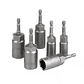 Magnetic Hex Nut Driver Set | 6.35mm Quick-Change Chrome Vanadium Steel Power Drill Bits - thumbnail 2