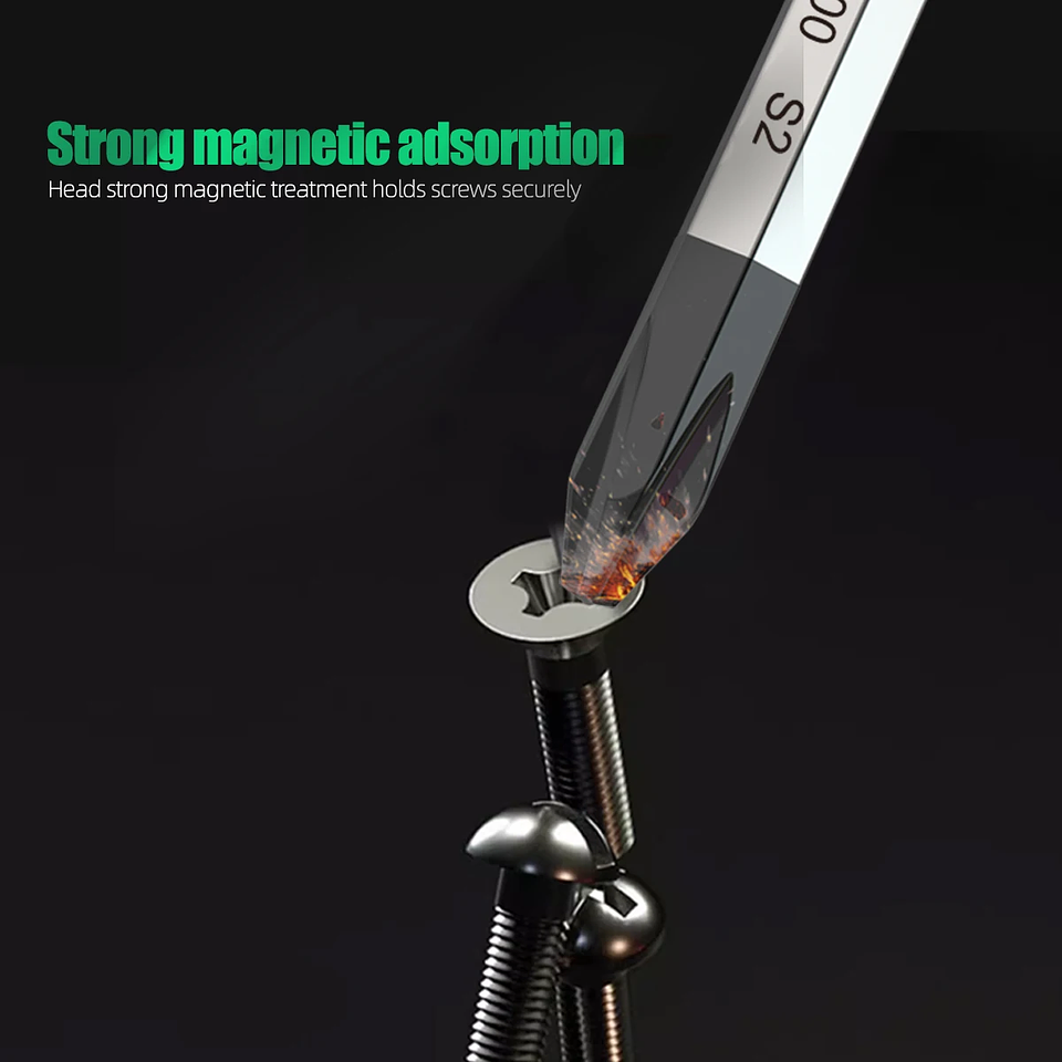 High-Precision Professional Screwdriver | Magnetic Non-Slip Industrial Hand Tool  6