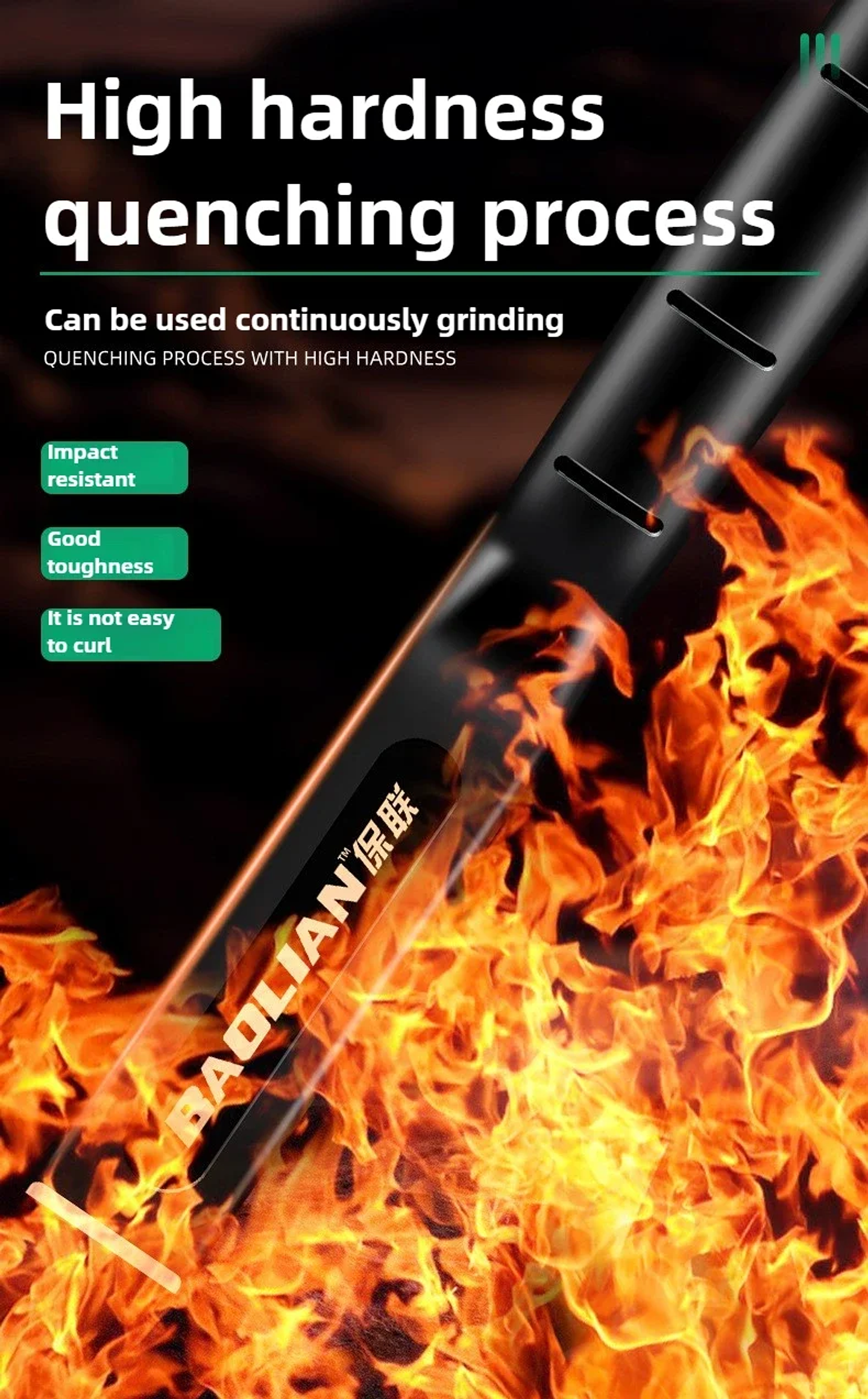 Professional Flat Head Woodworking Chisel | High-Strength Cr-V Alloy Steel Tool 14