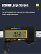 Digital LCD Electronic Caliper | Carbon Fiber Composite Micrometer & Ruler - thumbnail 19