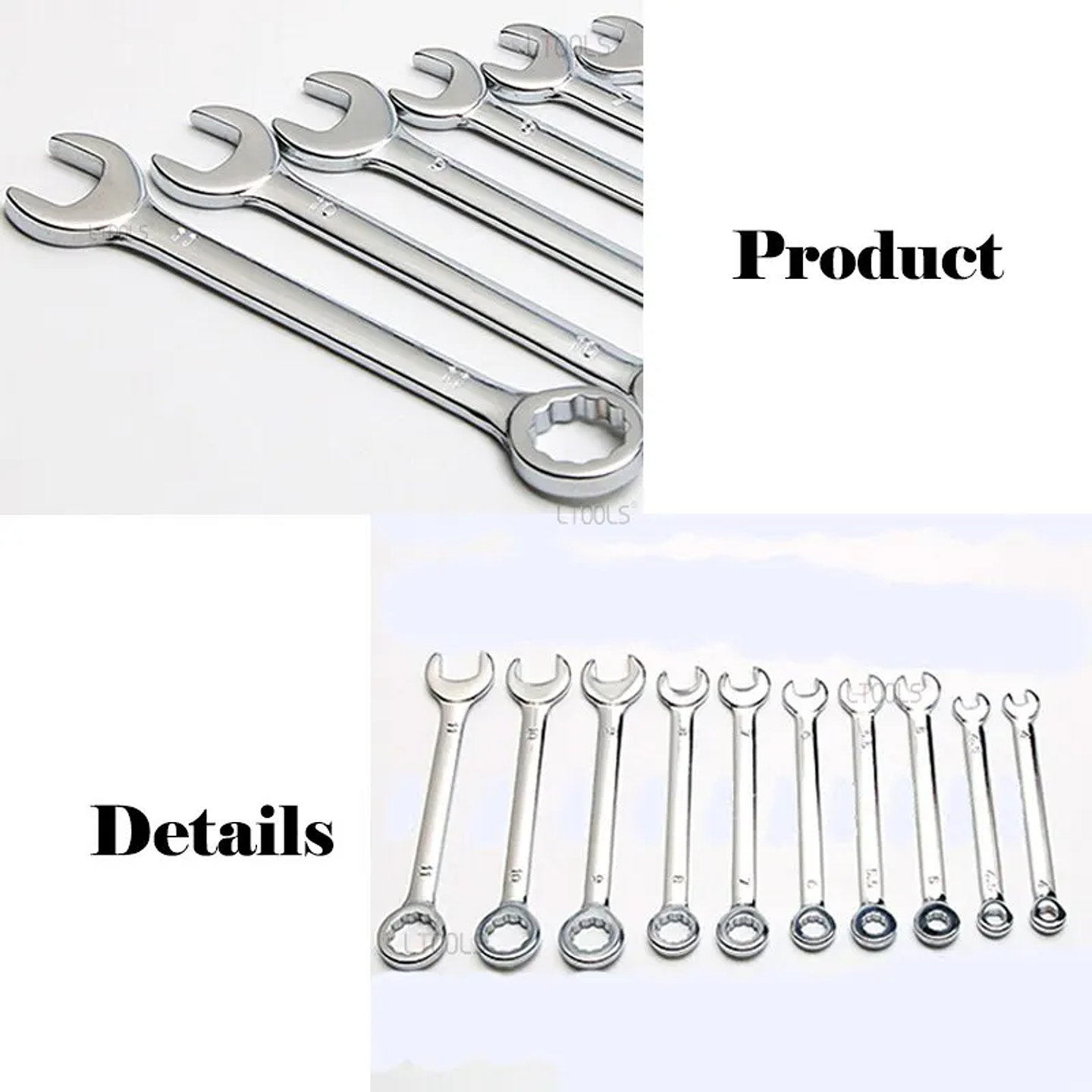 10-Piece Mini Metric Spanner Set | 4mm–11mm Portable Keychain Wrench Kit 8