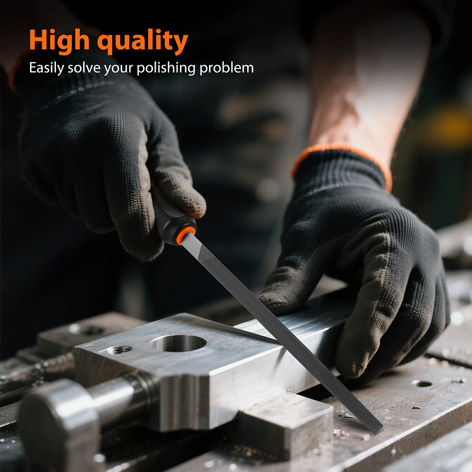 17-Piece Premium Metal & Wood File Set | T12 Alloy Steel Precision Tool Kit with Carrying Case 9