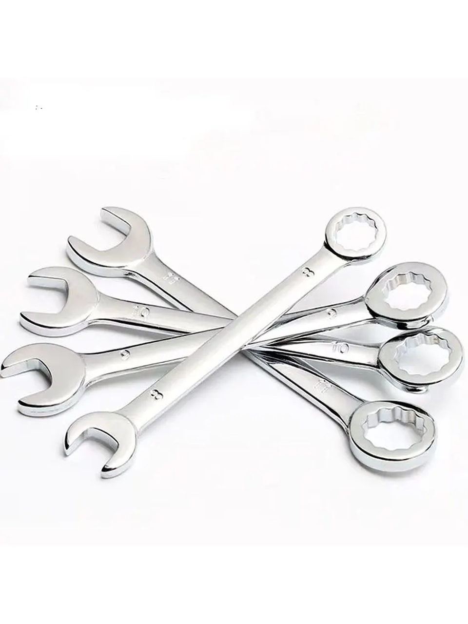 10-Piece Mini Metric Spanner Set | 4mm–11mm Portable Keychain Wrench Kit 9