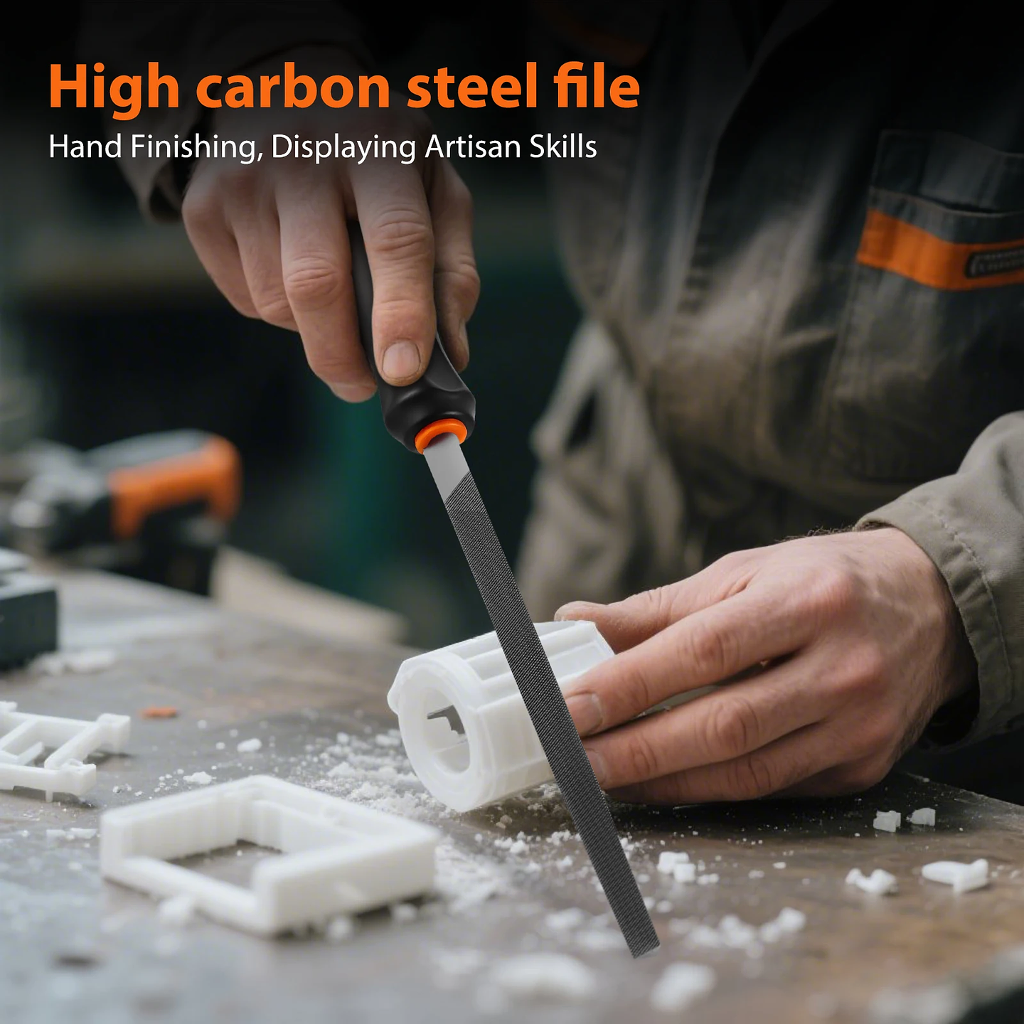 17-Piece Premium Metal & Wood File Set | T12 Alloy Steel Precision Tool Kit with Carrying Case 11