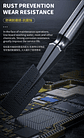 KA-11 Professional Tweezers | 0.008mm Precision Stainless Steel Repair Tool - thumbnail 12