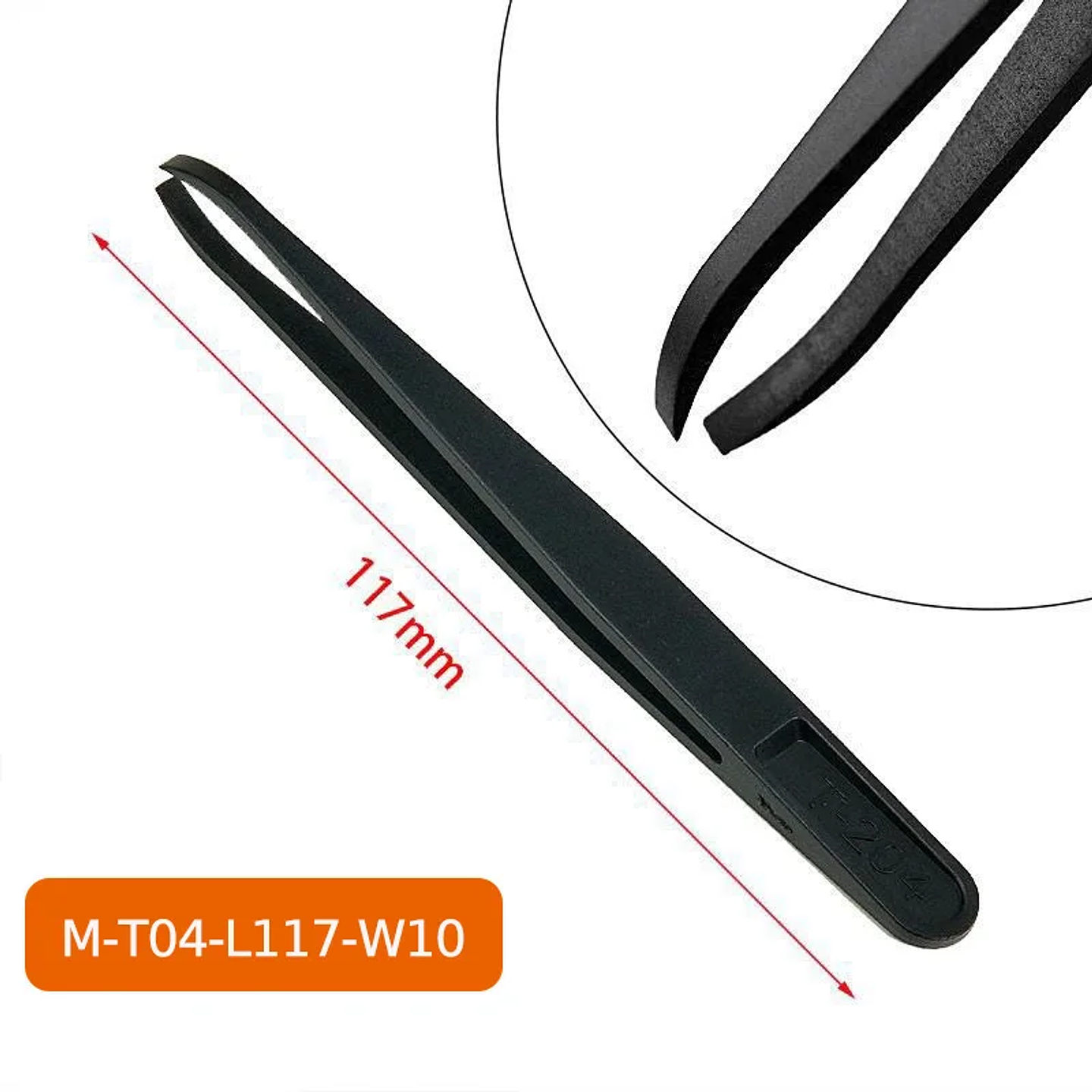 8-Piece Anti-Static ESD Plastic Tweezers Set | Precision PCB & Electronics Repair Kit 10