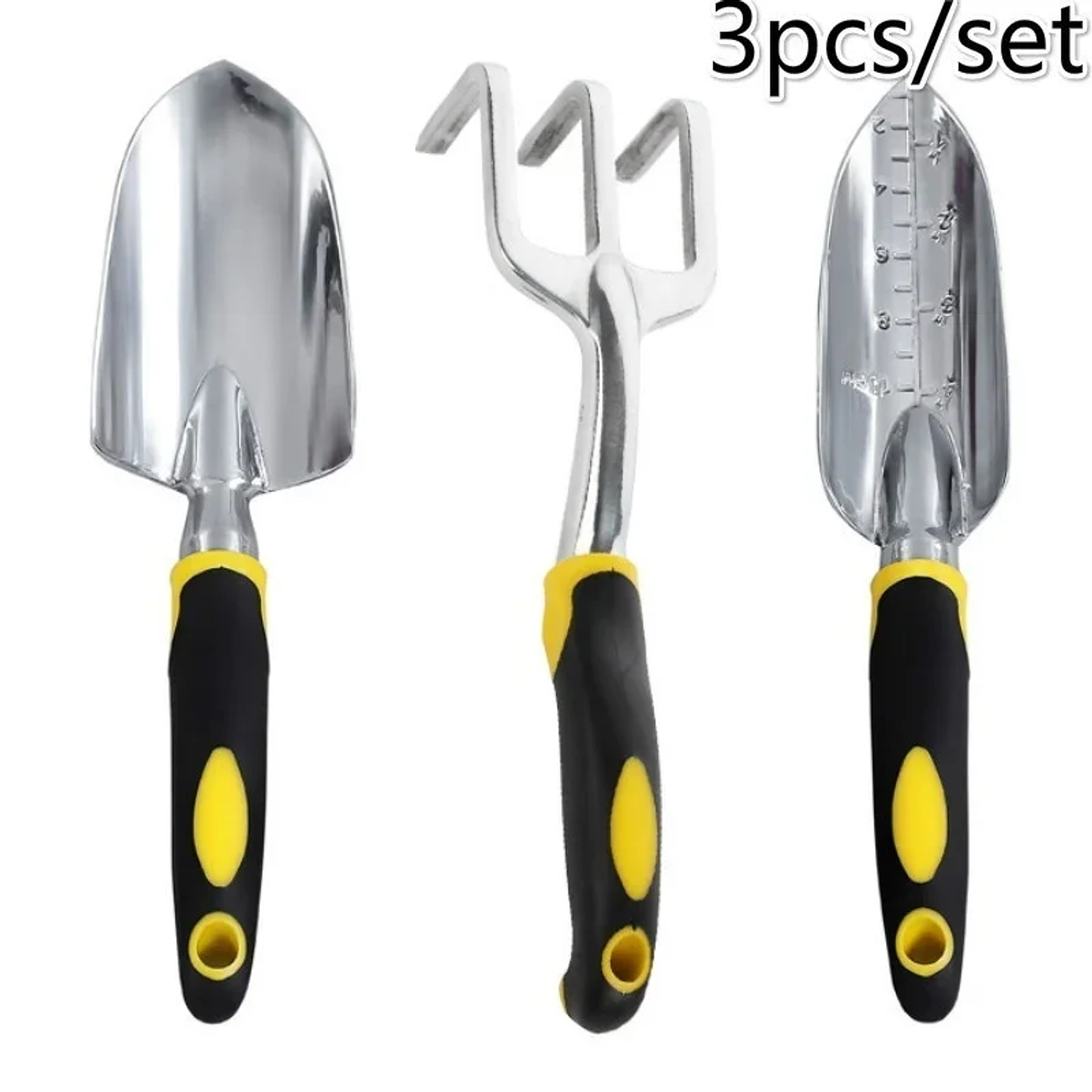 Heavy-Duty 5-Piece Garden Tool Set | Rustproof Alloy Steel Planting & Weeding Kit with Ergonomic Grips 2
