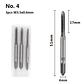 3-Piece Metric Hand Tap Set | High-Hardness Alloy Steel Threading Tool - thumbnail 16