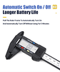 Digital LCD Electronic Caliper | Carbon Fiber Composite Micrometer & Ruler - thumbnail 20