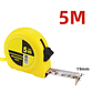 Precision Steel Tape Measure | High-Visibility Woodworking Rule with Impact-Resistant ABS Shell - thumbnail 7