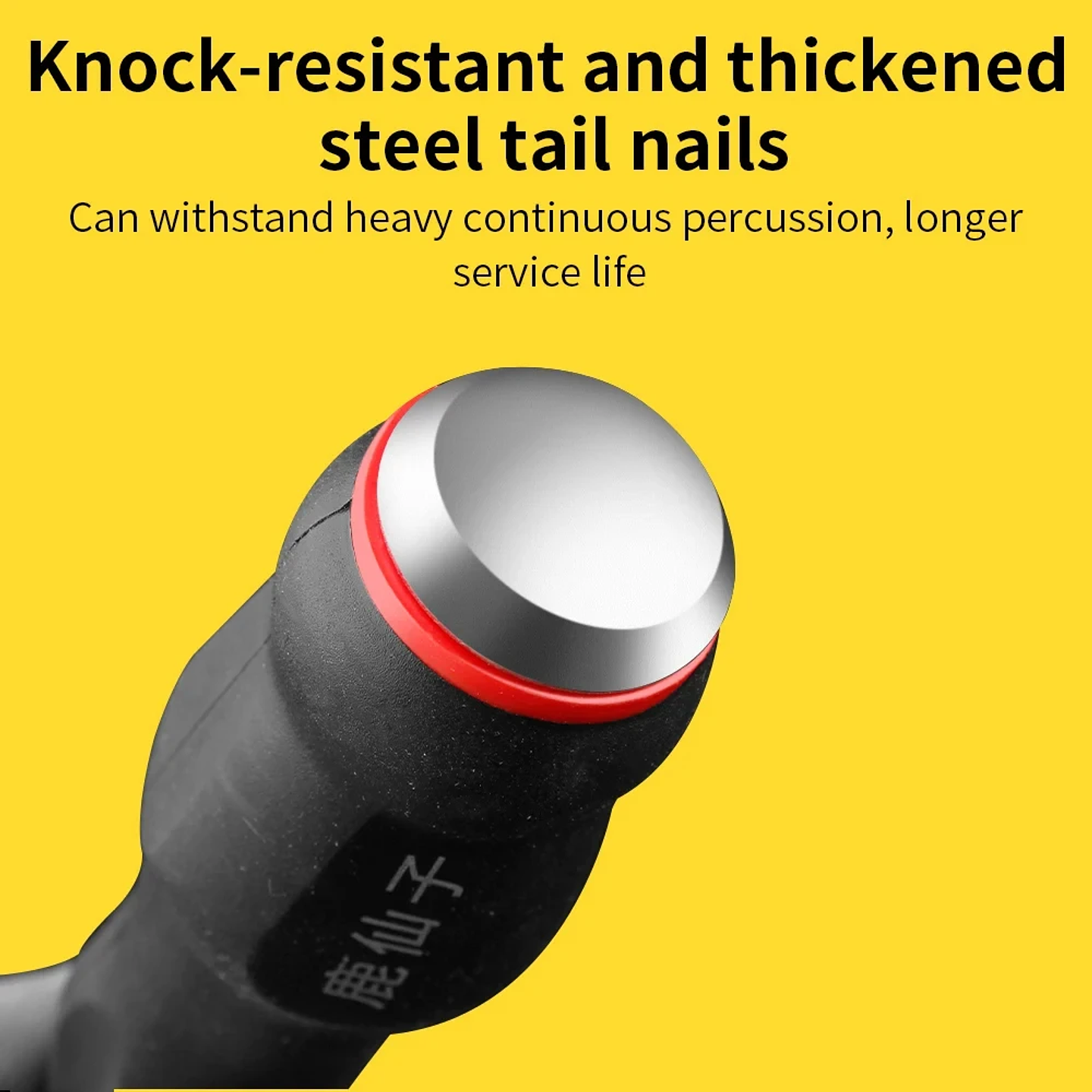 Heavy-Duty Go-Through Screwdriver | High-Torque Magnetic Chrome Vanadium Steel Driver for Automotive & Industrial Use 3