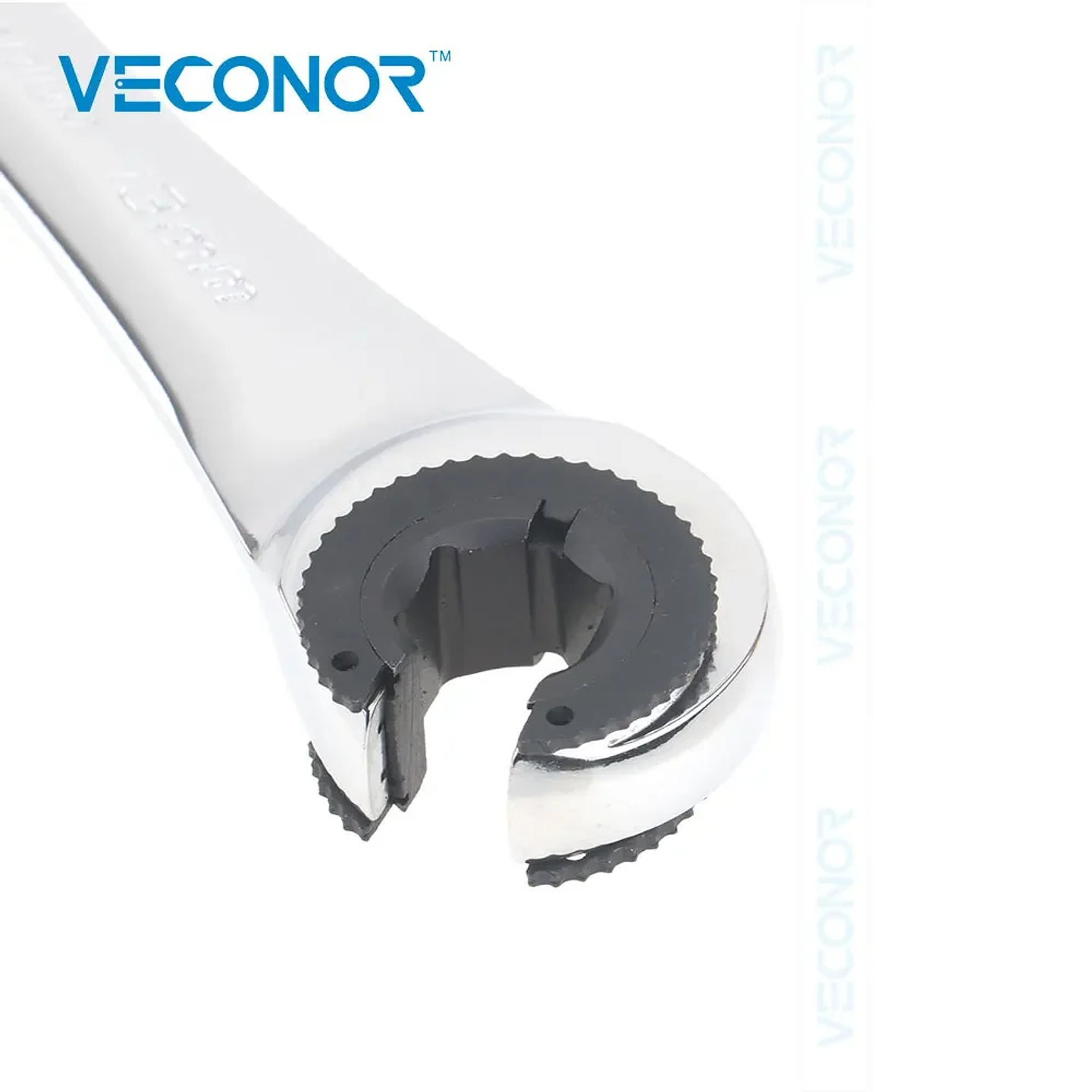 Professional Ratchet Flare Nut Wrench | 72T Mirror Polish Chrome Vanadium Tubing Spanner (8mm–19mm) 5