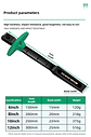 Professional Flat Head Woodworking Chisel | High-Strength Cr-V Alloy Steel Tool - thumbnail 19