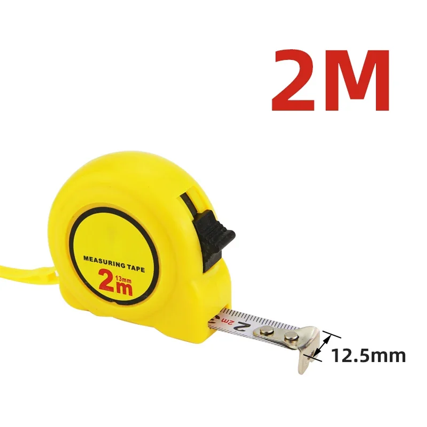 Precision Steel Tape Measure | High-Visibility Woodworking Rule with Impact-Resistant ABS Shell 8