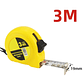Precision Steel Tape Measure | High-Visibility Woodworking Rule with Impact-Resistant ABS Shell - thumbnail 9