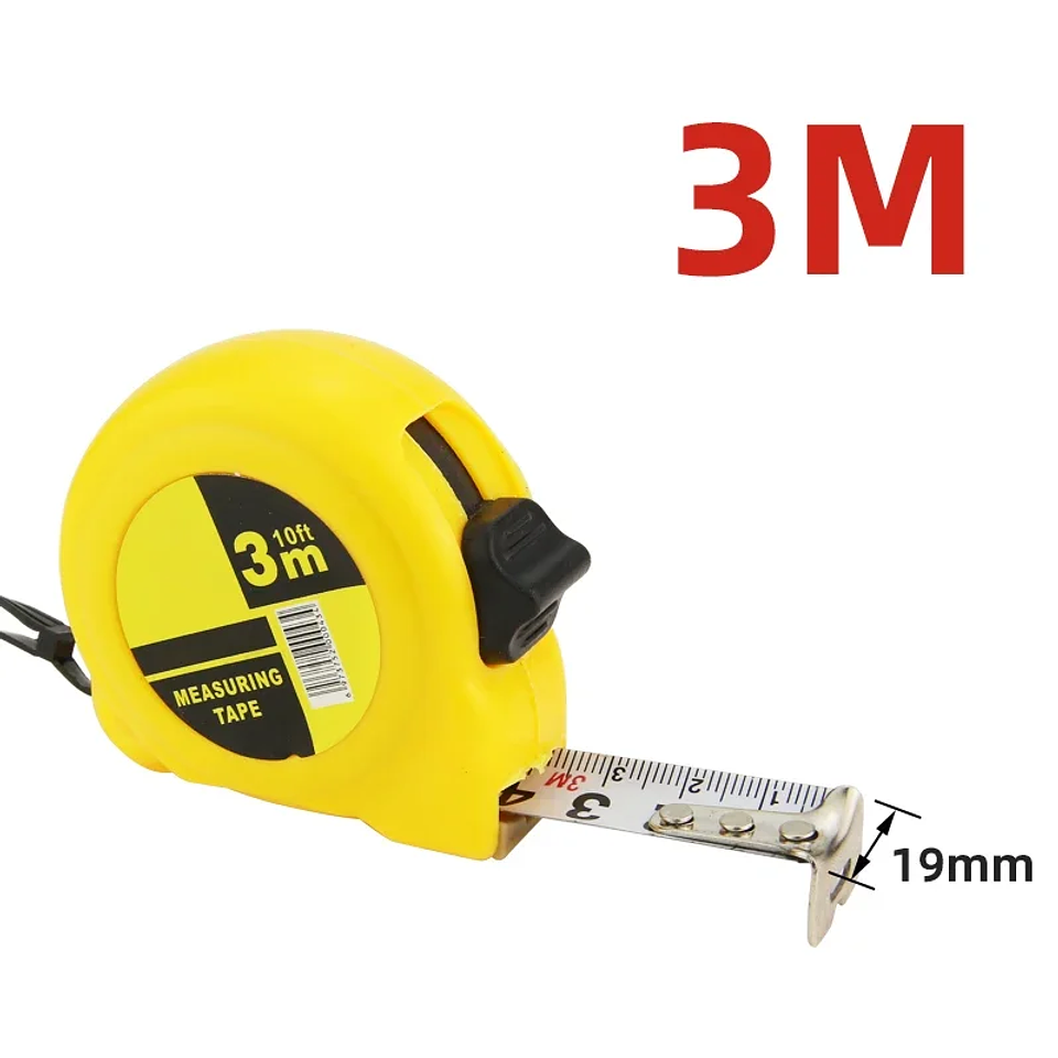 Precision Steel Tape Measure | High-Visibility Woodworking Rule with Impact-Resistant ABS Shell 9