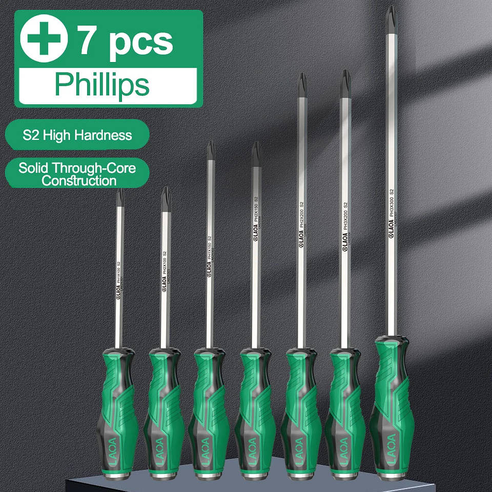 High-Precision Professional Screwdriver | Magnetic Non-Slip Industrial Hand Tool  14