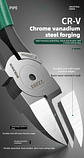 Professional Plastic Nippers | Chrome Vanadium Flush Cutters with Ergonomic Bent Handle - thumbnail 13