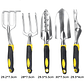 Heavy-Duty 5-Piece Garden Tool Set | Rustproof Alloy Steel Planting & Weeding Kit with Ergonomic Grips - thumbnail 5