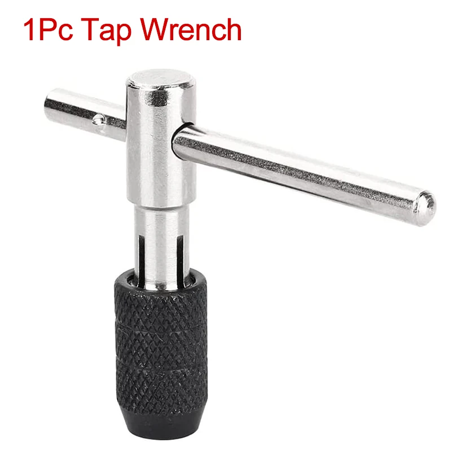 BSIDE 6-Piece T-Handle Tap Wrench & Metric Tap Set | M3–M8 HSS Threading Tool Kit 8